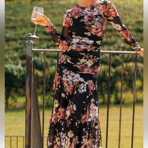 Floral Long Sleeve Dress